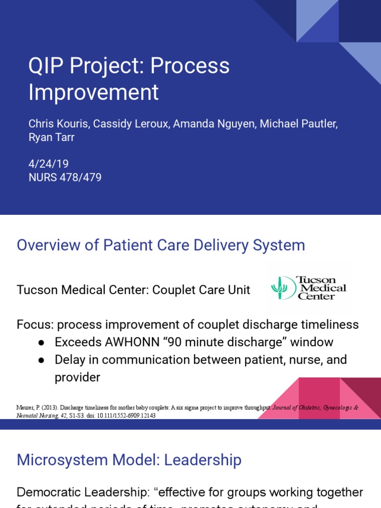 Qip Project | PDF | Health Care | Nursing