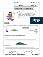 Guía #3 - Características Físicas Del Movimiento