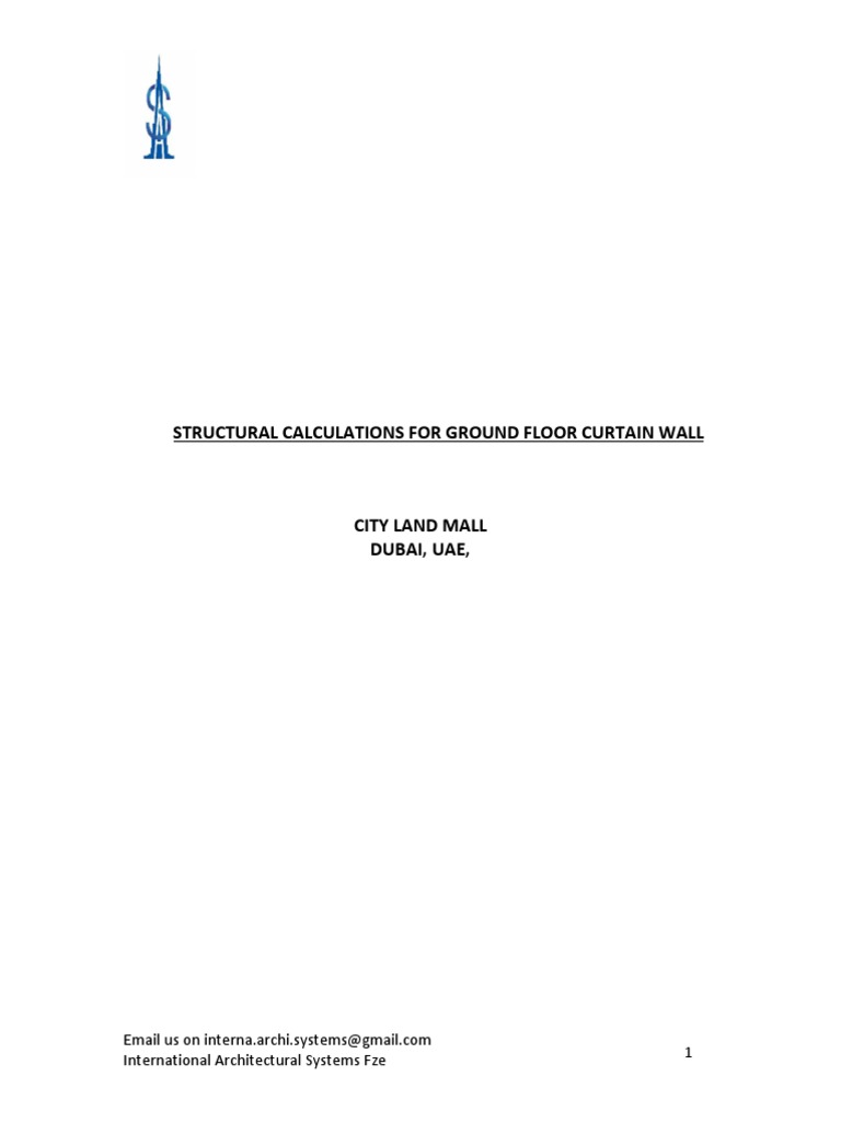 Steel Mullion Bending Materials Science