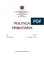 Teoria de La Politica Economica.