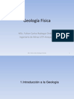 Geología física: estudio de la tierra