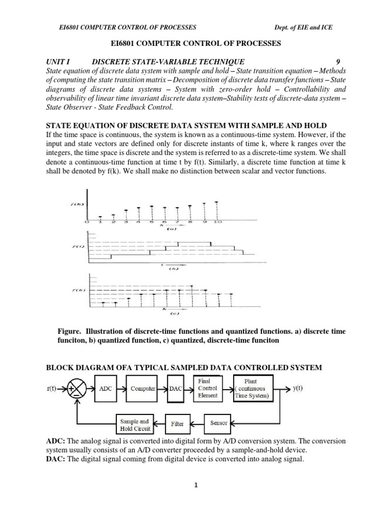 PDF | PDF | Discrete Time And Continuous Time | Mathematical Model