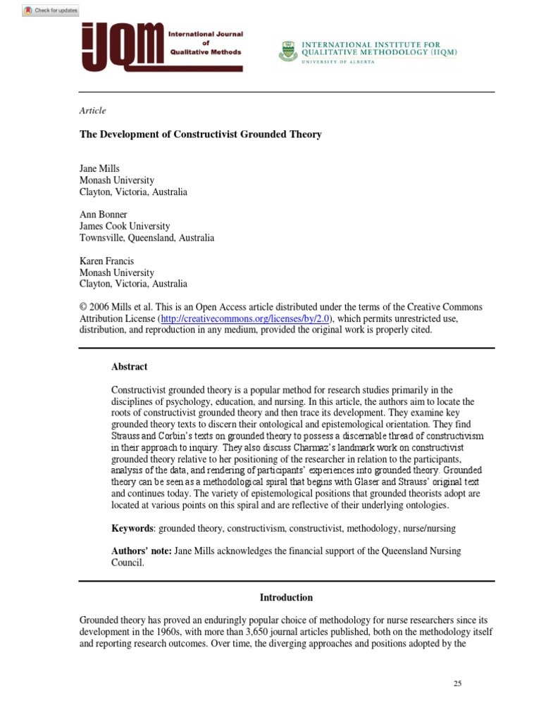 Grounded Theory | PDF | Qualitative Research | Narrative