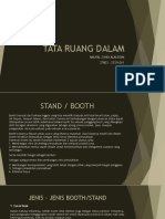 Tata Ruang Dalam Stand 