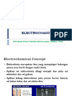 Electrocoagulation: Program Studi Teknik Pengolahan Limbah - Ppns