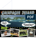 Afiche Isla Galapagos