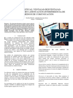 Características, Ventajas-Desventajas-distorsión-ruido-Atenuación-Interferencia de Los Medios de Comunicación