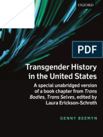 Genny Beemyn Transgender History in The United States PDF