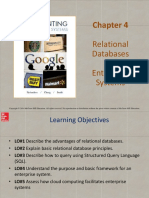 Relational Databases and Enterprise Systems