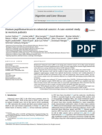 Human Papillomaviruses in Colorectal Cancers - A Case-Control Study in Western Patients