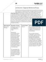 Sample Business Impact Assessment