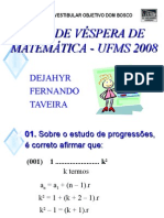 Matemática PPT - Progressões