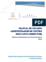 Sace Manual de Usuario Director PDF