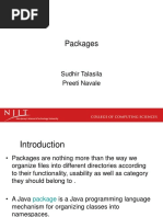 Packages: Sudhir Talasila Preeti Navale