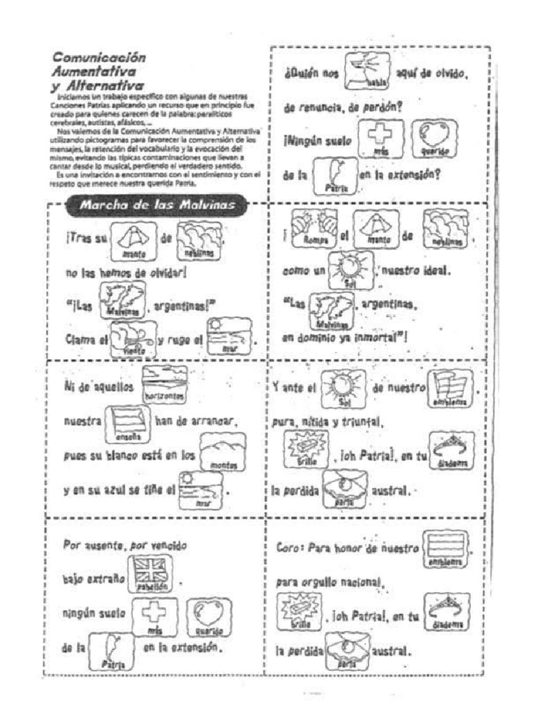 Pictogramas Himnos Caa