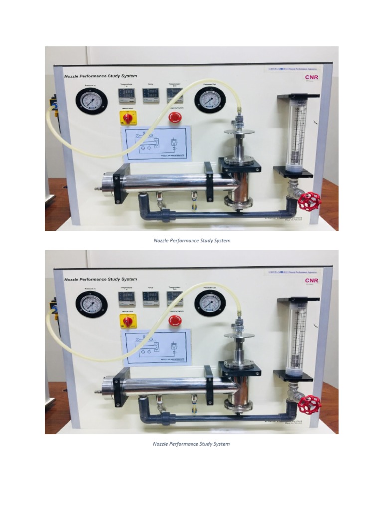 Nozzle Performance Analysis System | PDF