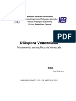 Diaspora Venezolana