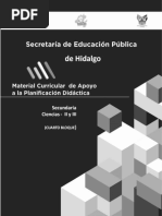 Ciencias - Ii, Iii - Bloque Iv PDF