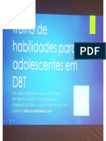 Treino de Habilidades Em Adolescentes 