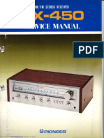 Pioneer SX-450 Service Manual