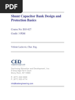 Shunt Capacitor Bank Design and Protection Basics