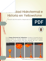 Actividad e Historia Del Yellowstone