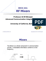 RF Mixers: EECS 242