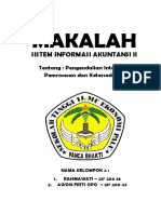 MAKALAH KELOMPOK 3 (Pengendalian Integritas Pemrosesan Dan Ketersediaan)