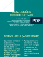 Português PPT - Conjunções Coordenativas