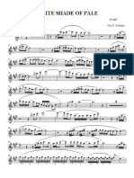 White Shade of Pale Alto Sax Alto Sax PDF