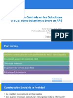 Terapia breve centrada en soluciones APS