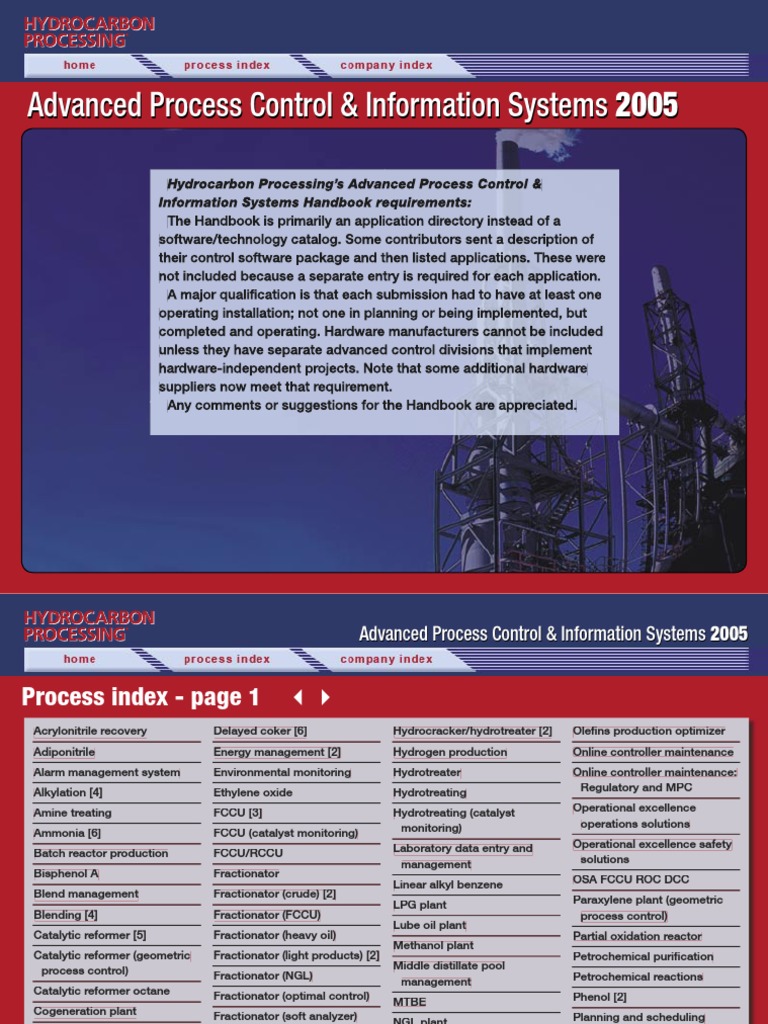 AdvancedControlHB 2005 PDF | PDF | Chemistry | Energy And Resource