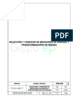 Ra8 030 Seleccion y Conexion de Medidores de Energia y Transformadores de Medida V2.1 PDF