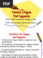 Português PPT - História da Língua Portuguesa