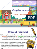 Português PPT - Orações Reduzidas