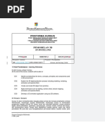 Proforma Kursus: 3D Modelling