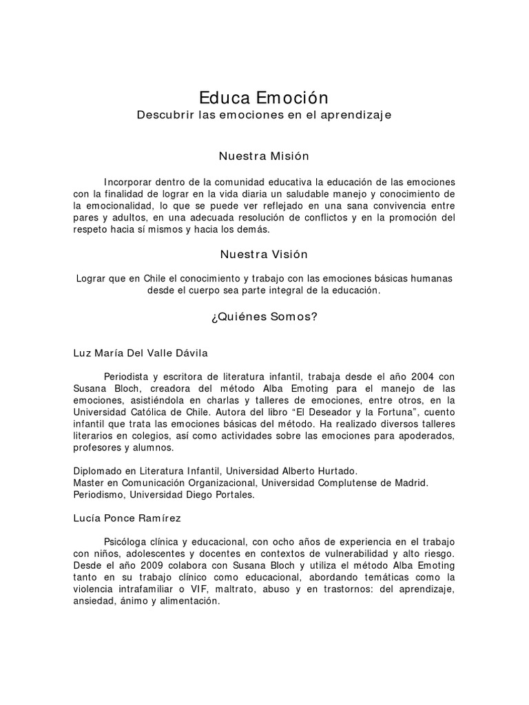 Alba Emoting | PDF | Las emociones | Adultos