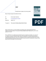 Journal of Evidence Based Dental Practice Volume issue 2017 [doi 10.1016%2Fj.jebdp.2017.06.007] De Abreu, Mauro Henrique Nogueira Guimarães -- Some Malocclusion Traits Significantly Reduce Quality of .pdf