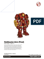 Iron Man paper craft