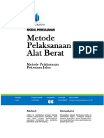 Metode Pelaksanaan Pekerjaan Jalan - WORD PDF