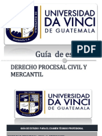 Guía de Derecho Procesal Civil y Mercantil