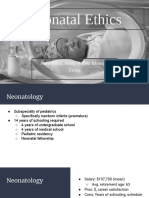 Neonatal Ethics