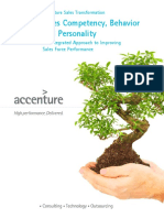 Accenture Sales Competency Behavior and Personality PDF