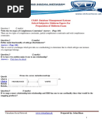 CS403-Database Management Systems Solved Subjective Midterm Papers For Preparation of Midterm Exam
