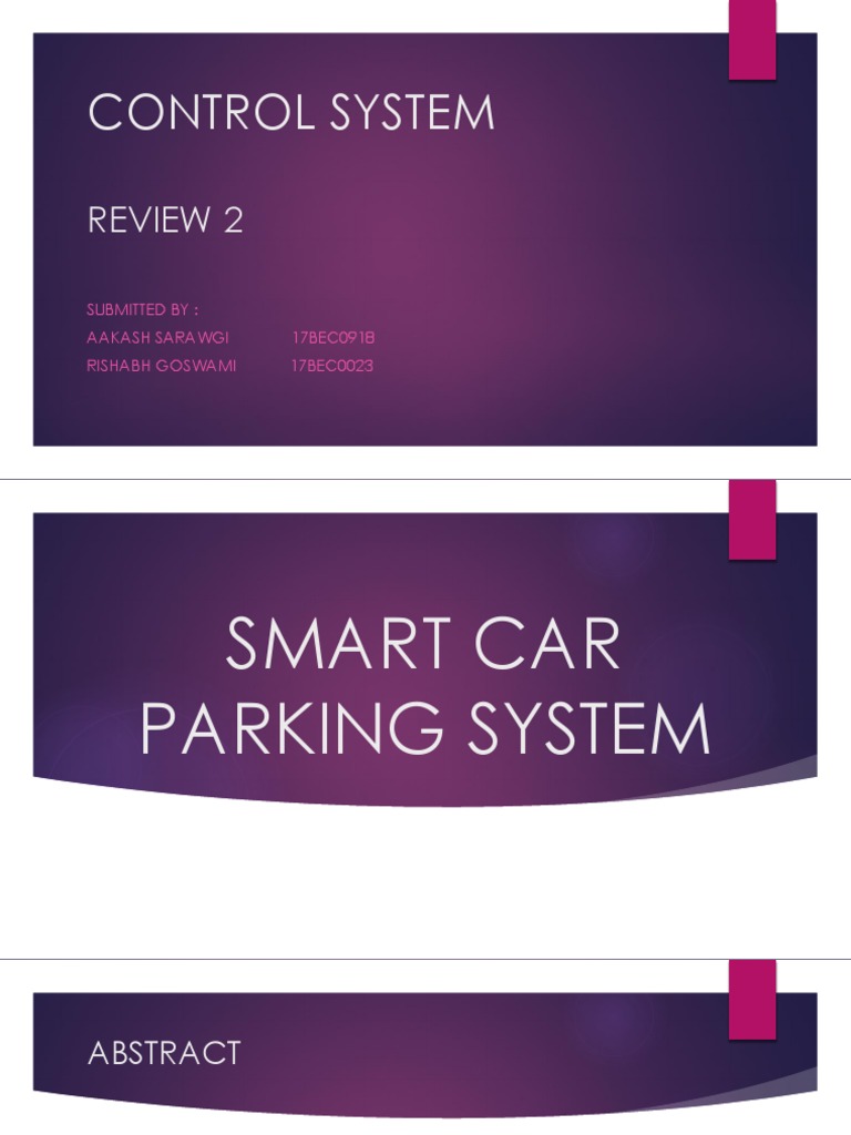 Smart Parking System | Download Free PDF | Parking | Arduino