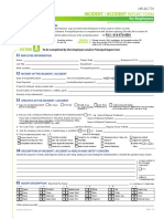 HR Incident Report Form