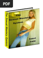 3943449 Robert Irwin the Sexual Mastery System