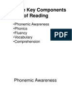 Six Components of Reading
