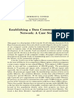 Data Network: Case Study: Communications