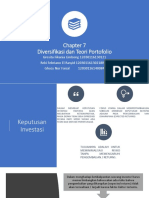 Chapter 7 Difersifikasi Dan Teori Portofolio